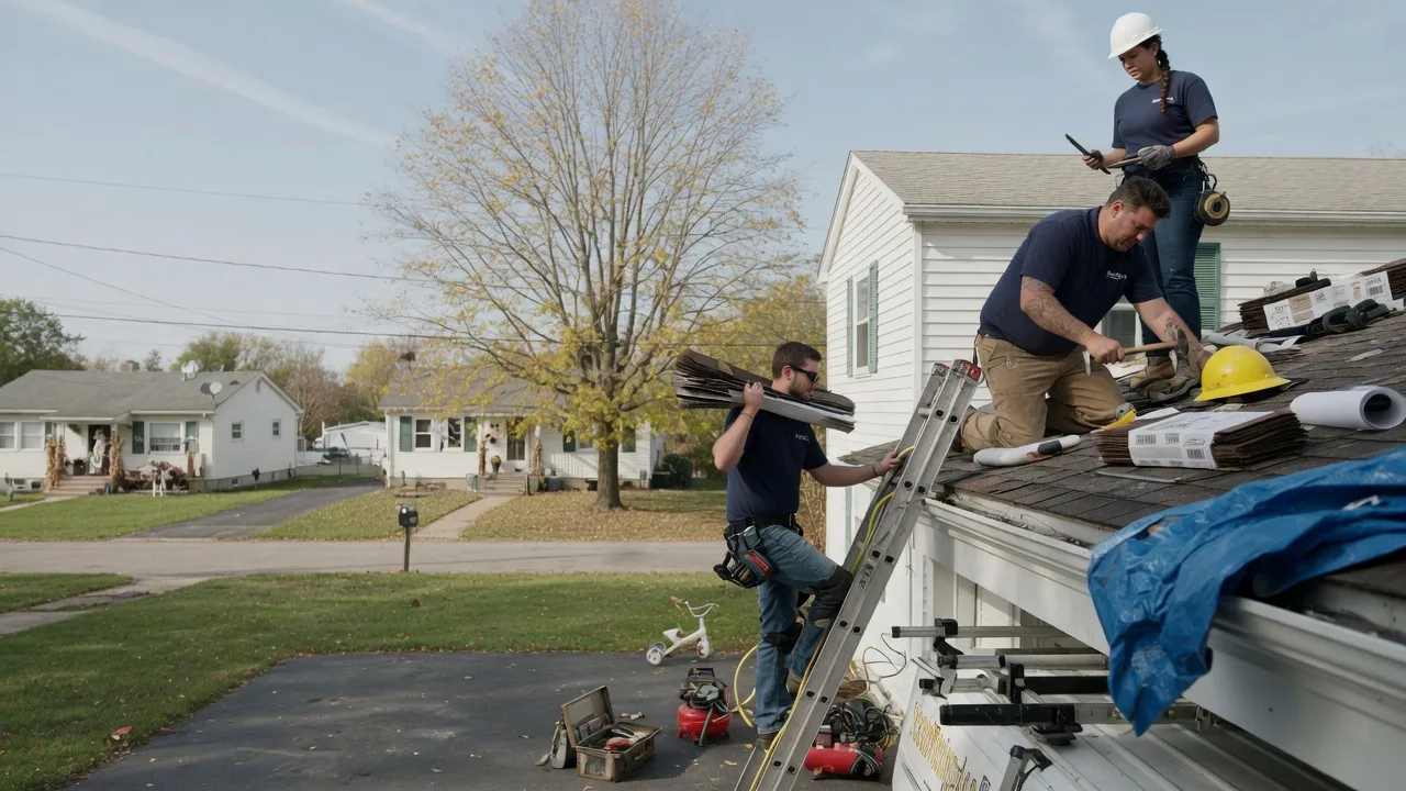 Local Roofing Contractors in Ipava, IL near me